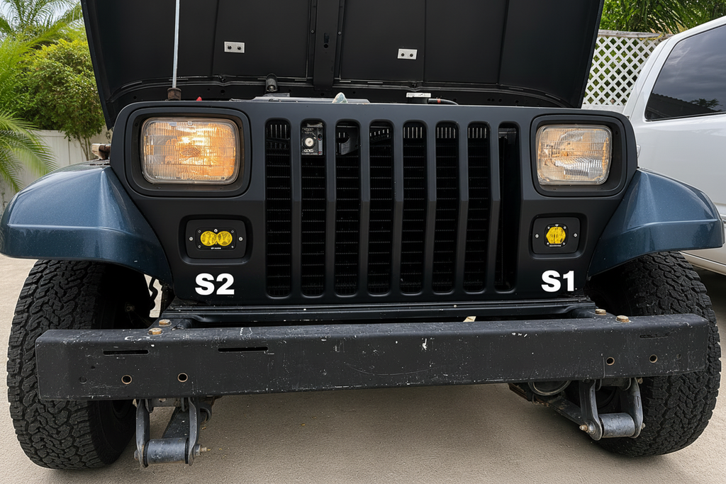 YJ S2/S1 LED Mount Kit