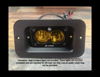 Jeep Wrangler TJ & Unlimited Turn Signal/Parking Light Bracket Set with LED Lights & Harness